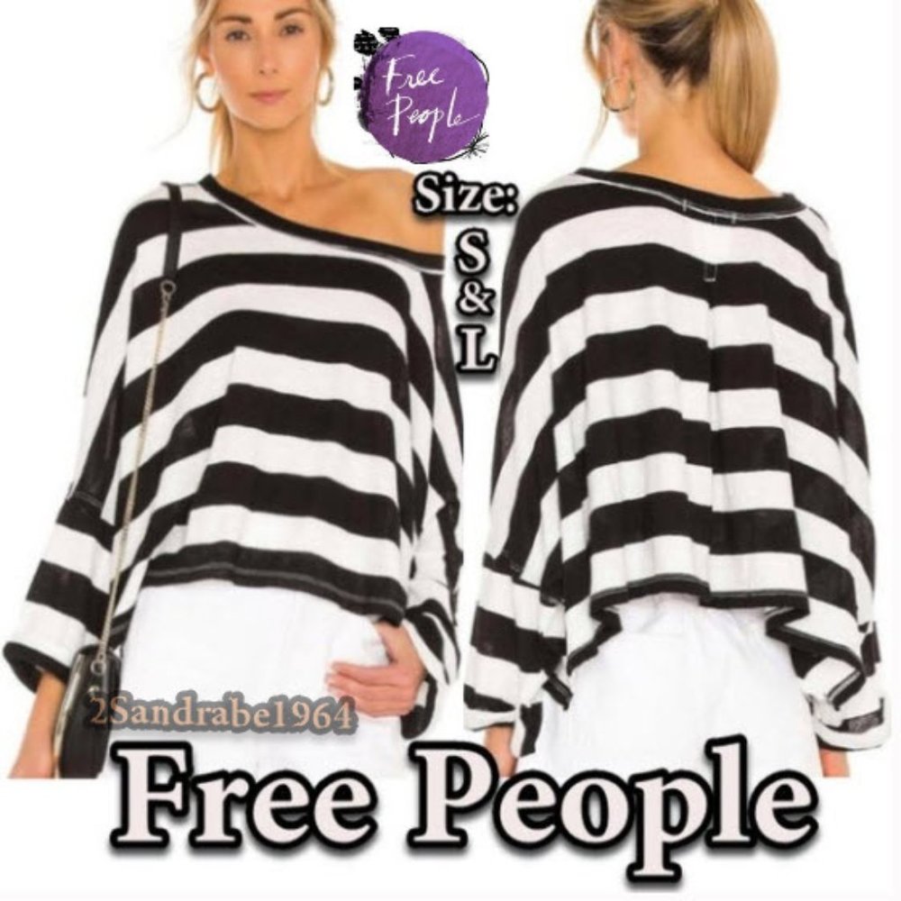 Free People East West Striped Top - Small & Large